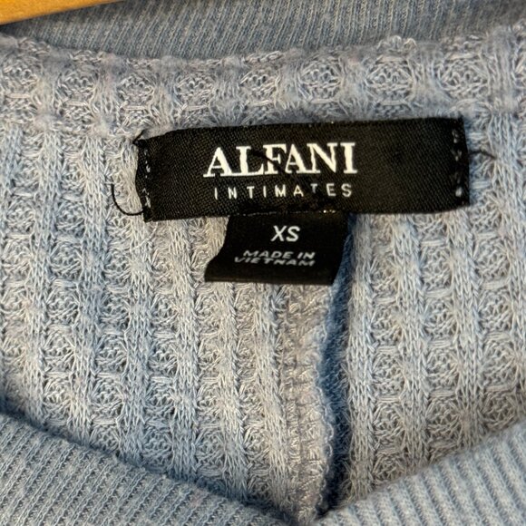 Alfani Intimates Waffle Knit Lounge Set – Size XS - Picture 7 of 8